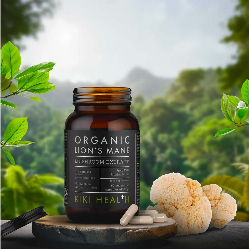 Lion's Mane Mushroom, Organic - Kiki Health