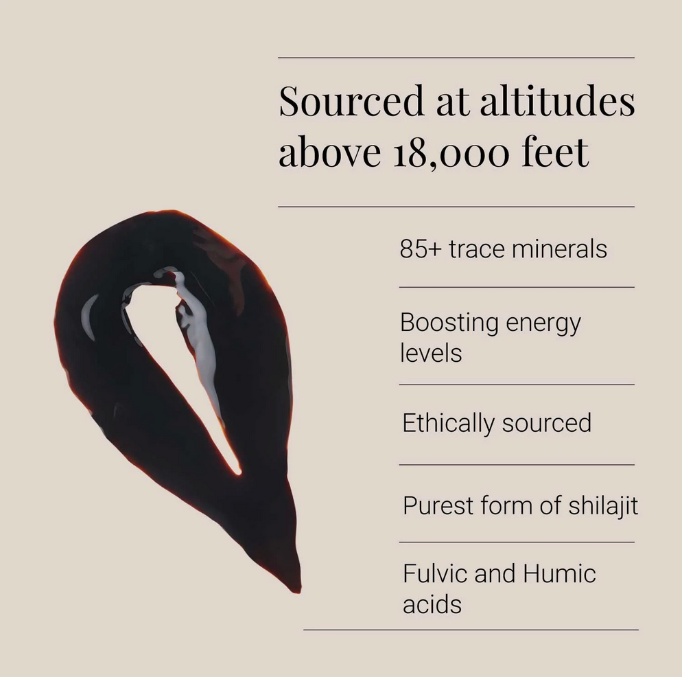 Himalayan Shilajit Resin - 30g - Kiki Health