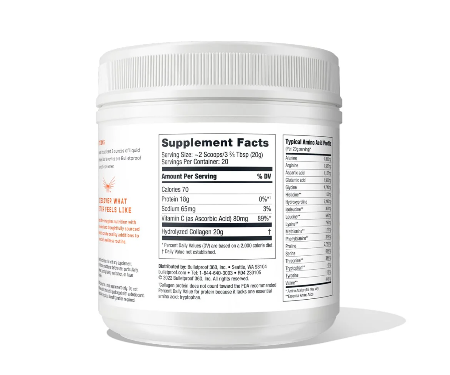 Collagen Protein with Vit C - Unflavoured