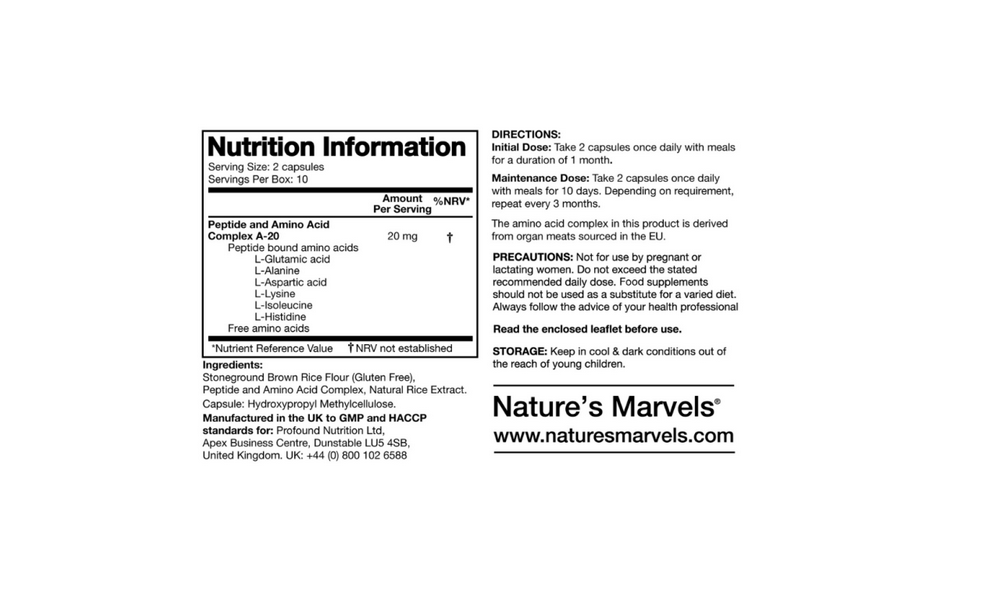 Bone Marrow Bioregulator (Nature’s Marvels™)