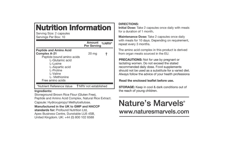 Parathyroid Bioregulator (Nature’s Marvels™)