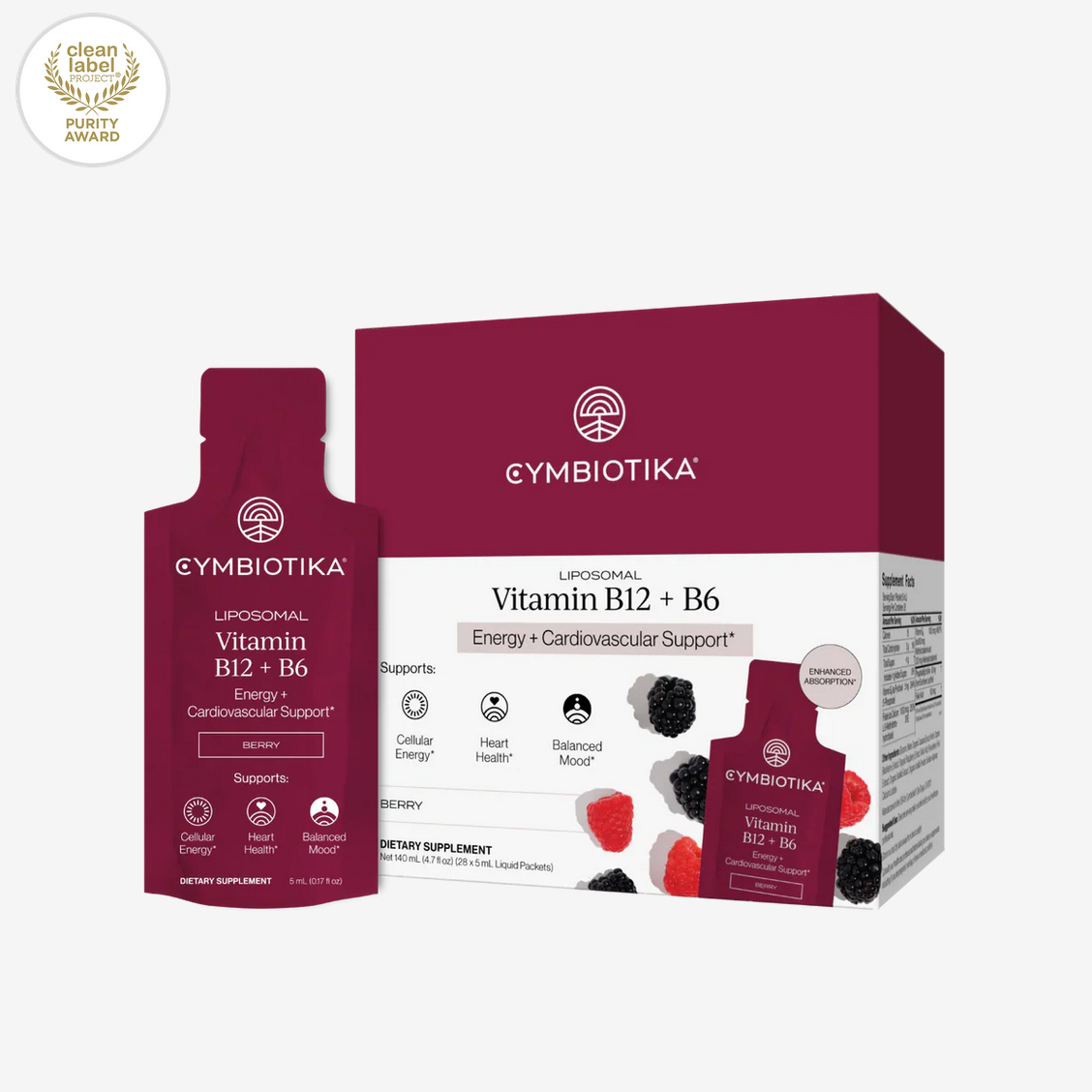 Liposomal Vitamin B12 + B6 (28)