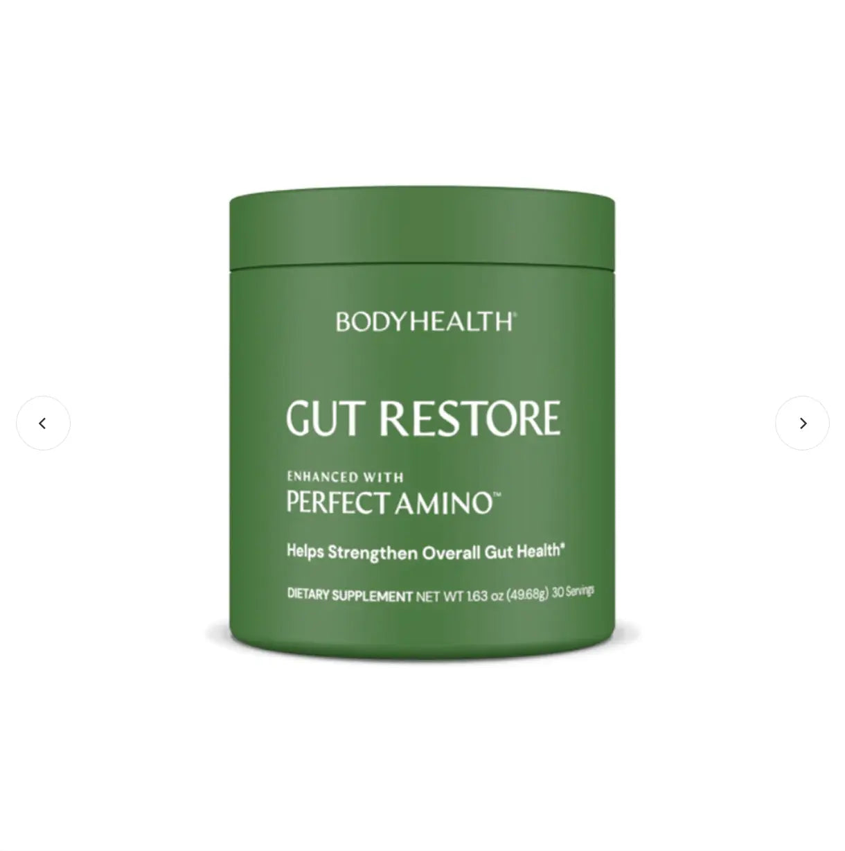 Gut Restore dietary supplement for digestive health and wellness by BodyHealth.