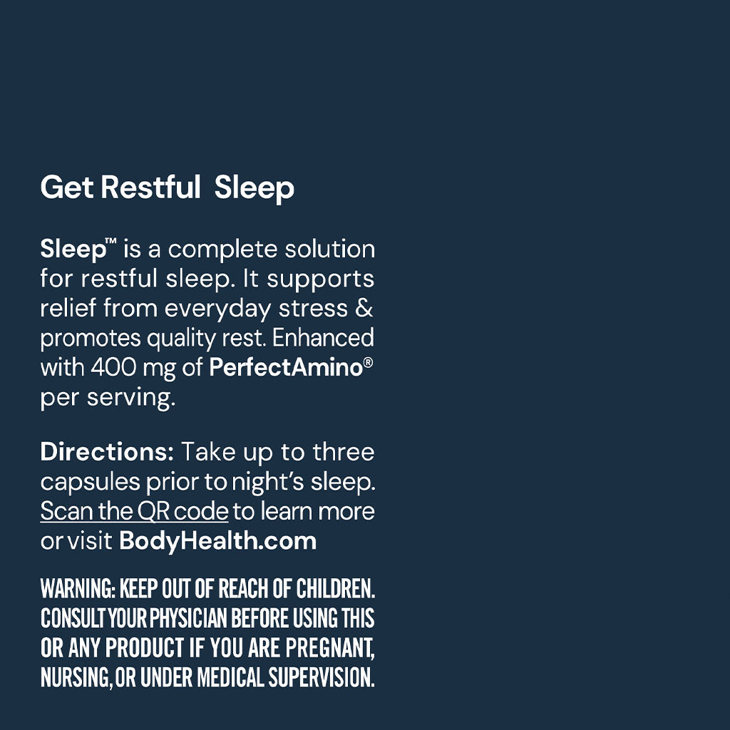 Sleep Enhanced With PerfectAmino