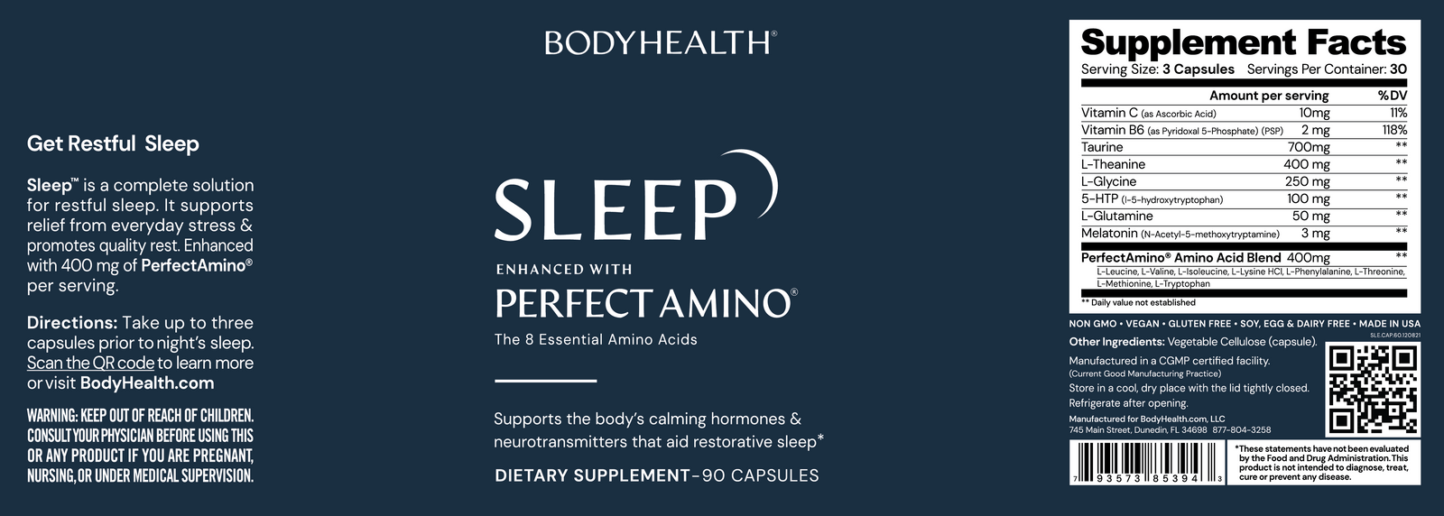 PerfectAmino 助您改善睡眠